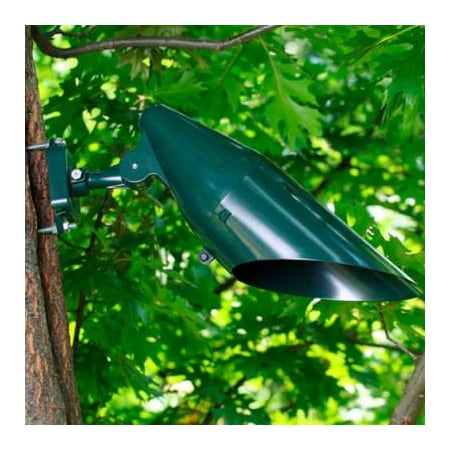 Moon Visions Lighting Moon Visions 14W 12V Cool White Flood LED Downlight-Hartford Green Texture 14W 5K FL 12VBR30-D-HGT